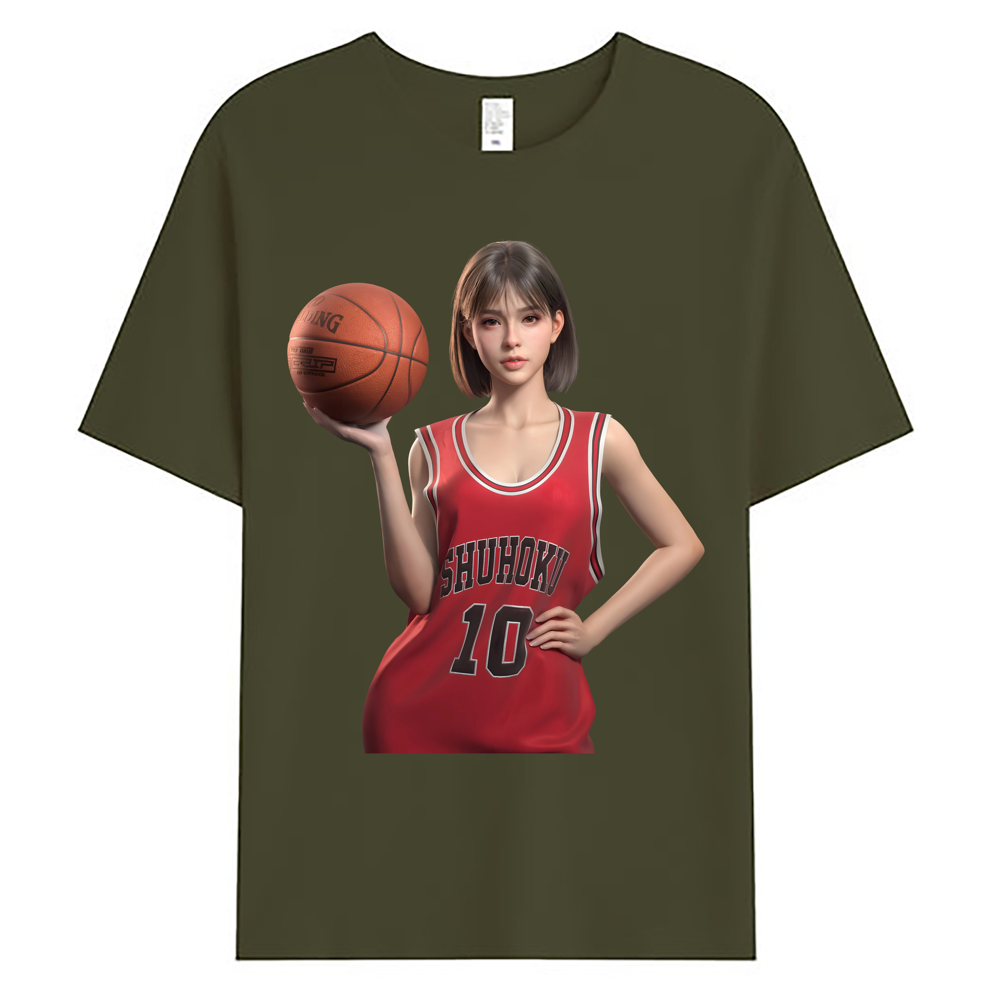 （画像用） SLAM DUNK／スラムダンク 綿100％ メンズ半袖Tシャツ｜肌触りやわらか＆通気性